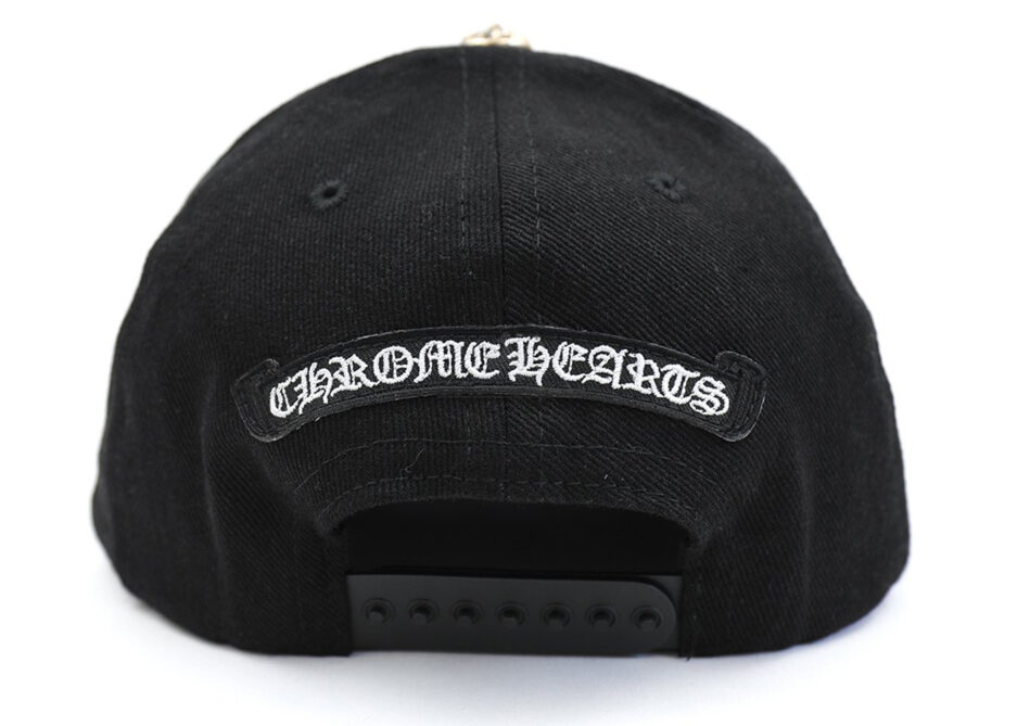 Chrome Hearts Horseshoe Denim Baseball Hat – Black