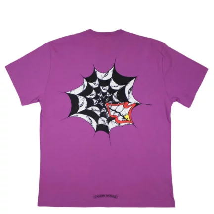 Chrome Hearts Matty Boy Spider Web T-Shirt